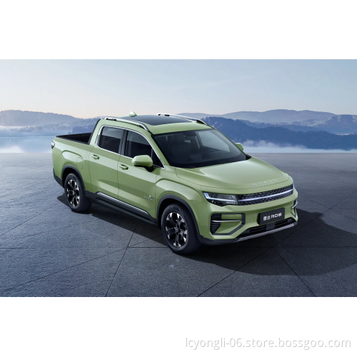 في الأسهم 2023 Geely Radar RD6 632km الكهربائية الالتقاط الجذع سيارات جديدة للطاقة